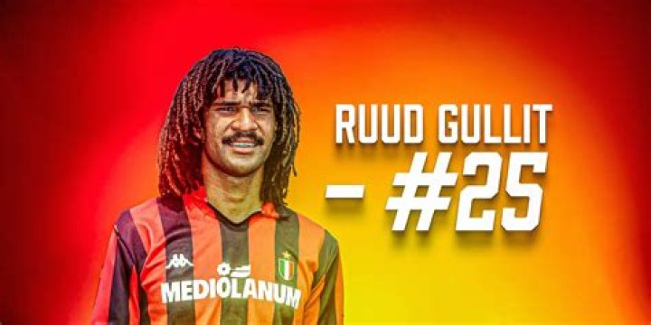 Ruud Gullit Biography, Age, Height, Wife, Net Worth, Family